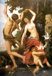 Fauno y bacante